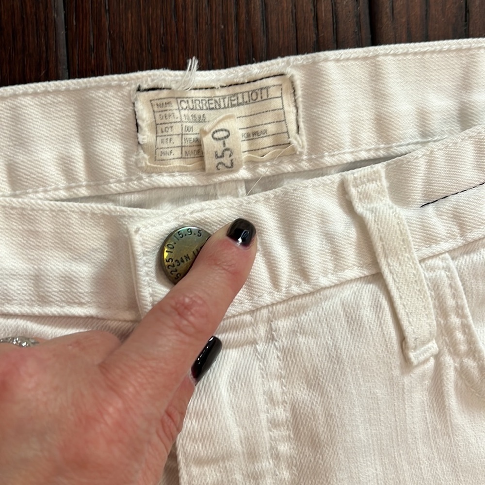 Current Elliott jeans white - Picture 2 of 4